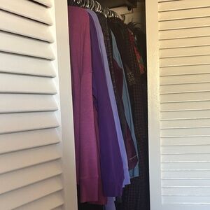 Elegant Purple Wedding Dress